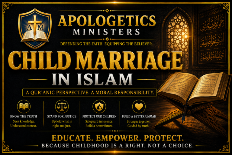 CHILD MARRIAGE IN ISLAM